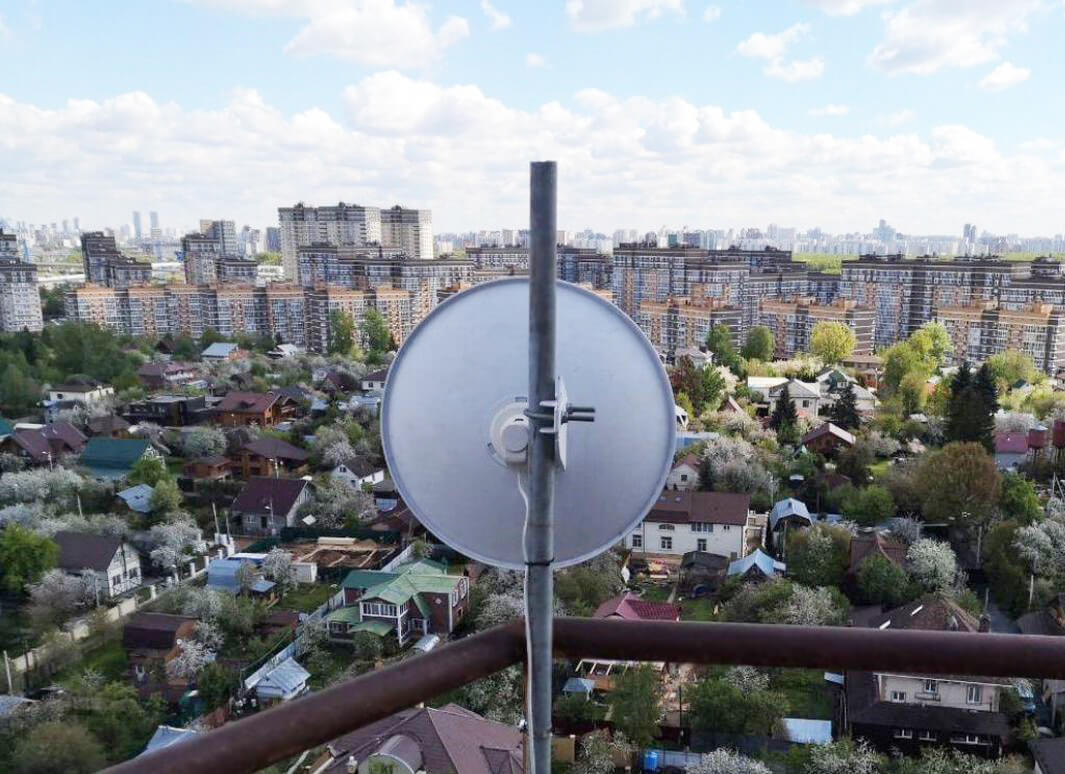Установка спутникового Интернета Триколор в Ногинске: фото №1